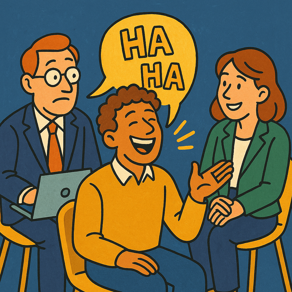 How Humour Can Disarm Tension and Build Strategy Faster Than PowerPoint (1)
