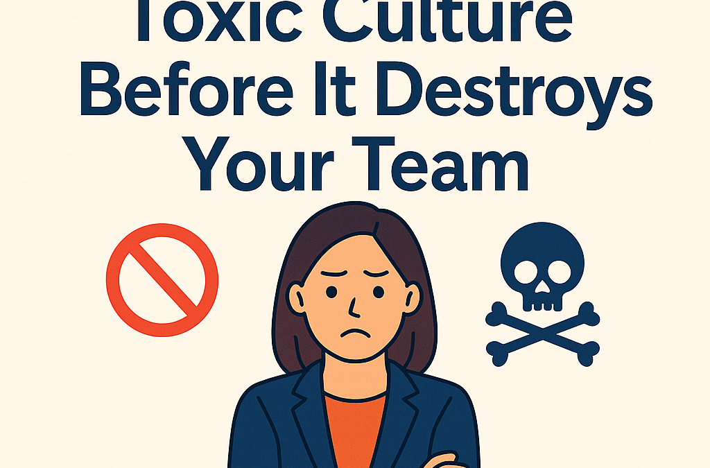How to Spot Toxic Culture Before It Destroys Your Team